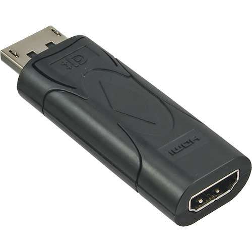 Medienkonverter Adapter DisplayPort auf HDMI Buchse - DP to HDMI