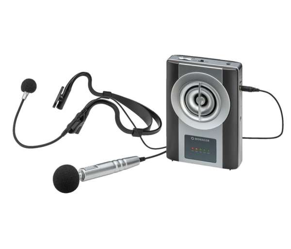 Rednermikrofon WAP8 Durchsageverstärker mit Gürtelclip Tragegürtel