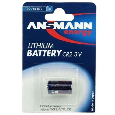 CR2 Lithium Batterie mit 3Volt Abm 27x15,5mm