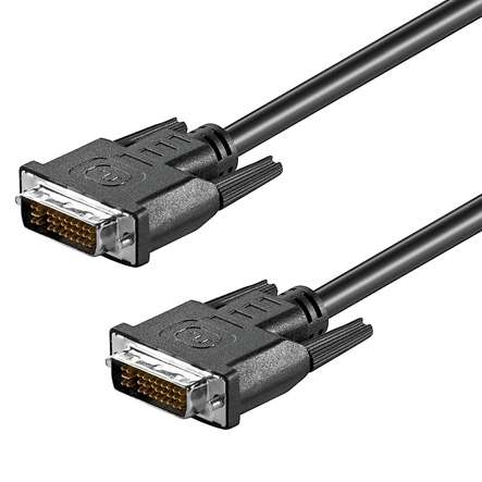 3m DVI Kabel 2xDVI-I Stecker DVI-24+5pol DualLink