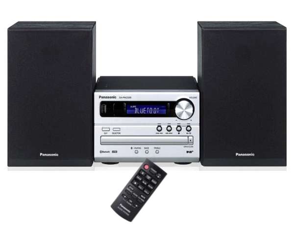 Musikanlage CD USB MP3 Bluetooth APP UKW Radio 2x40W mit Boxen