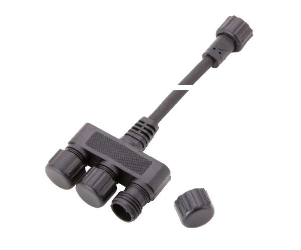 Trafo Kabel mit 3-fach Verteiler 200mm Trafo Anschlusskabel Trafoadapter 15mm-Serie