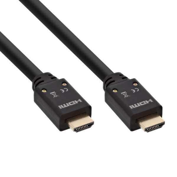 10m HDMI Aktiv Kabel mit HDMI-Verstärker