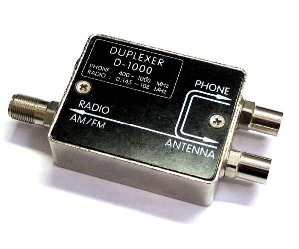 Antennenweiche Duplexer D1000 mit FME-Buchsen Telefon Autoradio