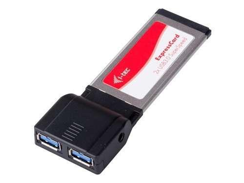 ExpressCard 34mm USB-Adapter - 2x USB3 SuperSpeed