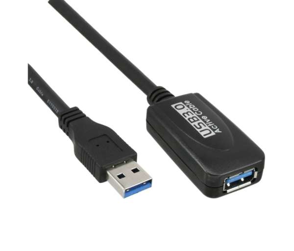 5m USB-3 Verlängerung USB3-Stecker-auf-Buchse Aktiv mit USB-Verstärker