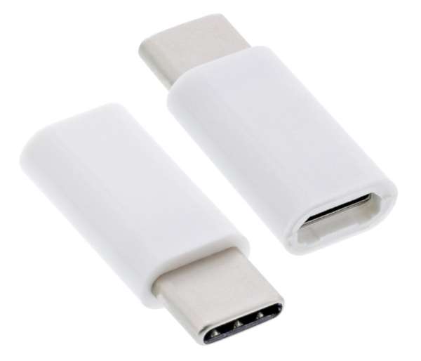 USB Adapter USB-C Stecker auf Micro-USB-Buchse