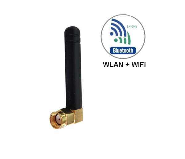 WLAN Antenne 2,4Ghz mit SMA-REV-Stecker auch für Bluetooth LTE geeignet