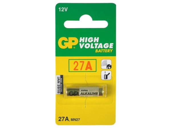 12V Batterie Miniaturbatterie LR27 ersetzt ua WE27A L828 LR27A