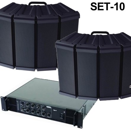 12V DC USV  100V Lautsprecher, ELA-Verstärker für die Gebäudetechnik