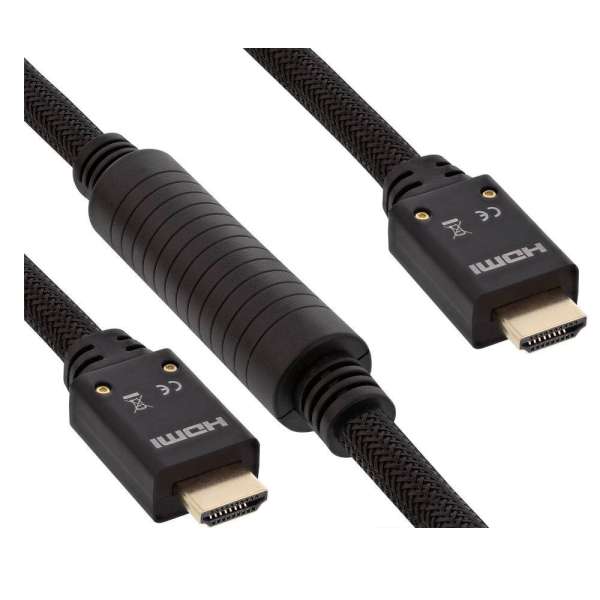 25m HDMI Aktiv Kabel mit HDMI-Verstärker