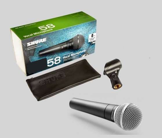 Mikrofon Dynamisches Profimikrofon SM58LCE für Ansprachen und Gesang