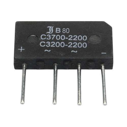 Gleichrichter bis 3,7A 80V +/ac/ac/- Print B80C3700