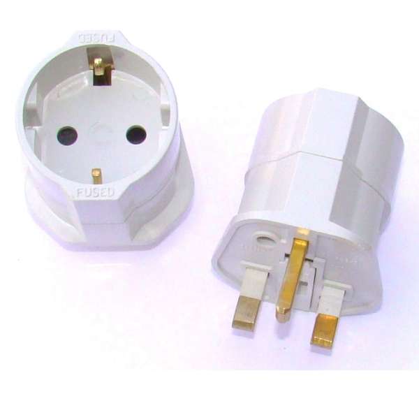 15A Zigarettenanzünder Adapter DIN-Stecker mit Kabel - EURO