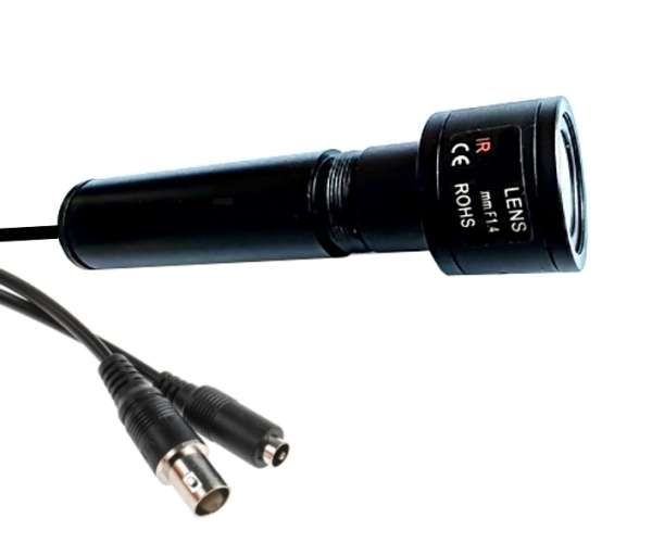 Kamera 4in1 Maschinen Kamera IP66 Zylinderform 9-22mm einstelb Varioobjektiv FullHD