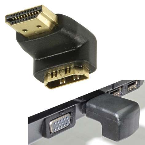 HDMI Adapter Winkeladapter nach unten