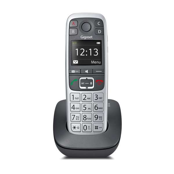 Telefon Funktelefon Gigaset E560 DECT ideal für Senioren Hörgerätekompatibel und große Tasten