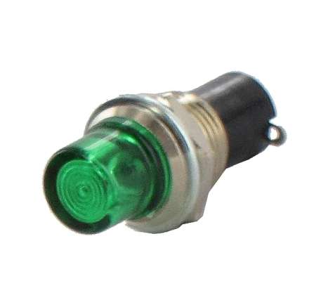 Signallampe Grün mit E5,5 Fassung ohne Birne