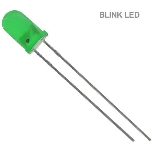 5mm LED Grün Blink LED 5V LED blinkend
