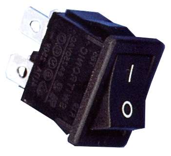Schalter Wippschalter 15x21mm 2polig 250V 10A Netzschalter Serie-500