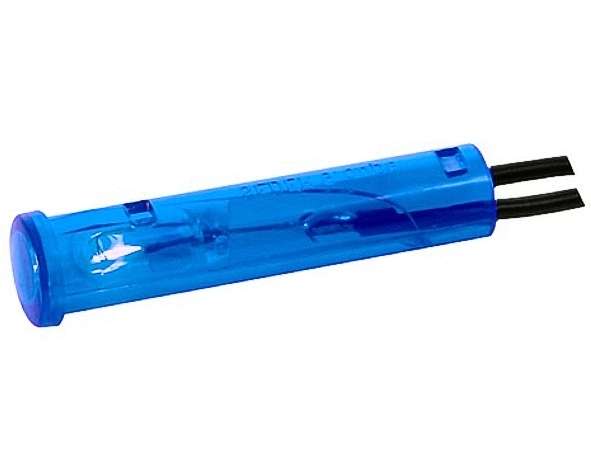 Signallampe Blau 230V Mini 7mm Signalleuchte