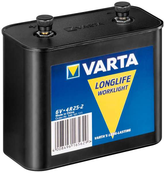6V Batterie 4R25-2 Abm 73x127x136mm VARTA 540