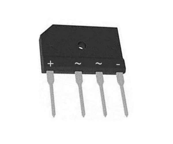 Gleichrichter bis 15A 550V +/ac/ac/- Print Brückengleichrichter