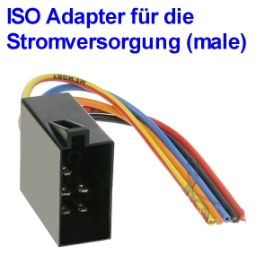 Adapterkabel - ISO Stecker auf DIN Buchse - Lautsprecher