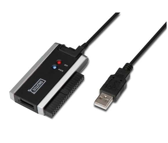 USB auf SATA und IDE Konverterkabel mit Adapter für Festplatten