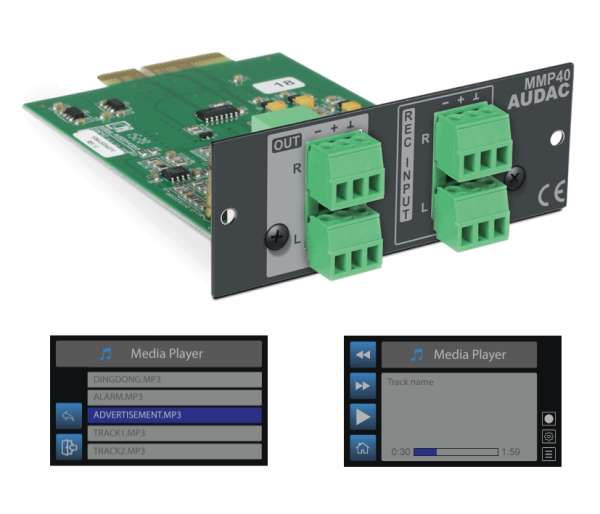 Multiroom Streaming Steckmodul MMP40 USB-MediaPlayer zu XMP44 Basisgerät