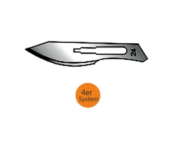 Messer Skalpellklinge Nr24 zur Serie-4 nur zu 97-905-00720