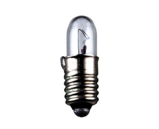 10x Glühlampe Glühbirne Kugellampe Lampe Birne Kugel Ersatz E5,5 E5 6V 0,08A 