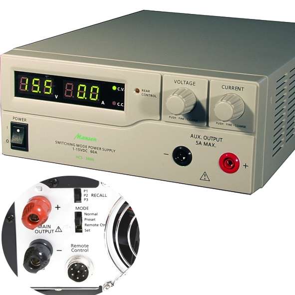 Labornetzgerät 0-30V 30A mit LED Anzeige 900W Remote Control