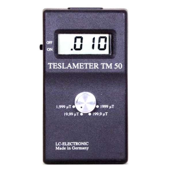 Feldstärkemessgerät Teslameter TM50 für 0-1999uT 40-60Hz LCD-Display