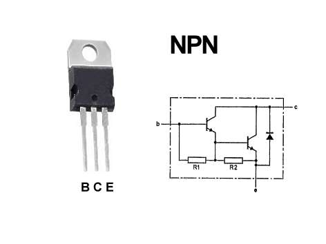 BD902 PNP Transistor Darlington 100V 8A 70W TO220