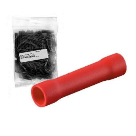 Stossverbinder Rot 0,5-1,5qmm 100-Stück Pack