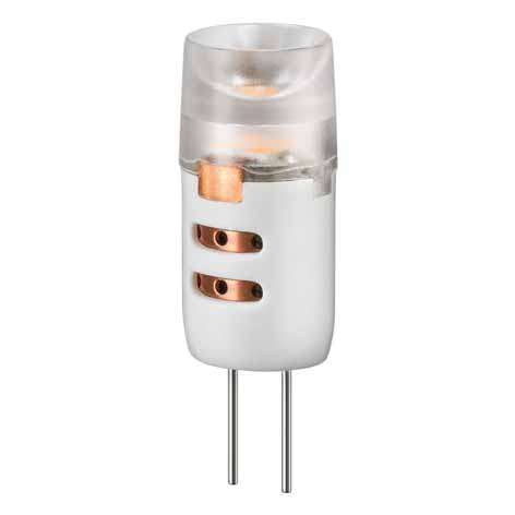 12V LED Lampe G4 1,2W 90Lumen Warmweiss Stiftsockel