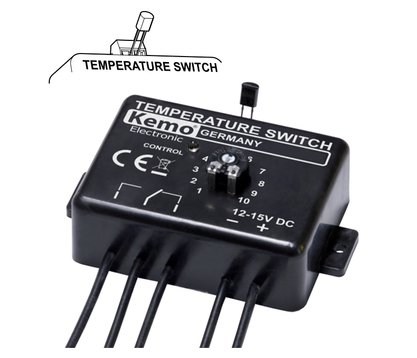 Temperaturschalter Lüfterregelung 0-100grad  Elektronik und Technik bei  Henri Elektronik günstig bestellen