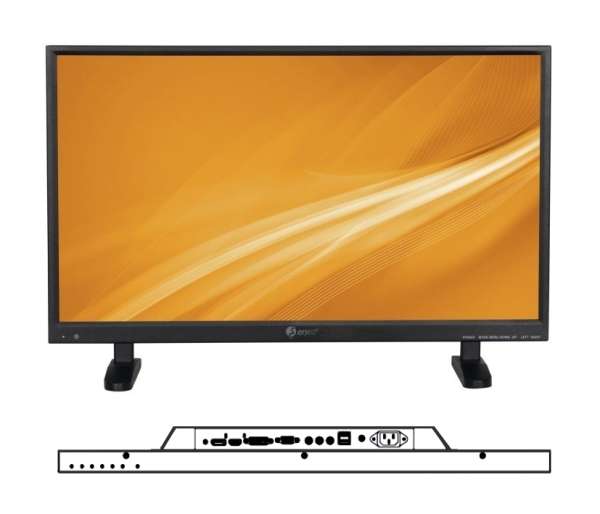 LCD Monitor 710mm (28zoll) VM-UHD28M 4K Bildschirm VGA HDMI DVI DP Eingang