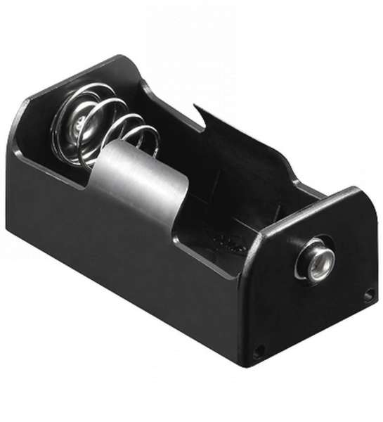 Batteriehalter für 1x Baby C-Zelle UM2 LR14 HR14 FR14 mit Druckknopfanschluss