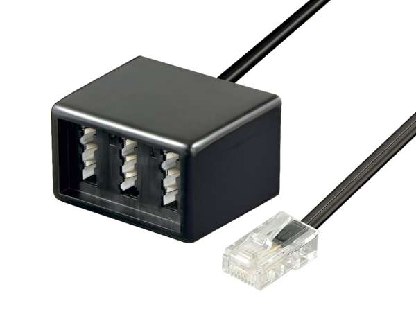 RJ45 auf TAE Buchsen NFN Adapter LAN TAE