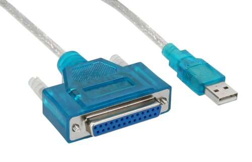 USB LPT Konverter USB 1x Sub-D 25pol IEEE1284